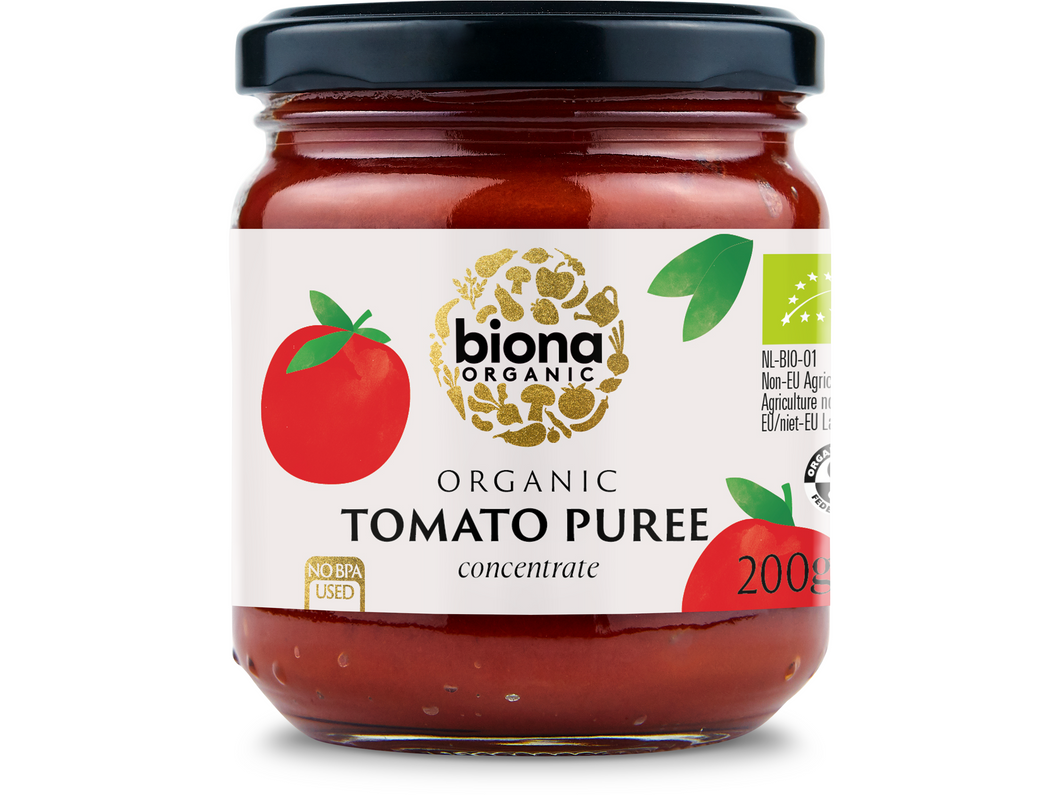 Biona Organic Tomato Puree 200g