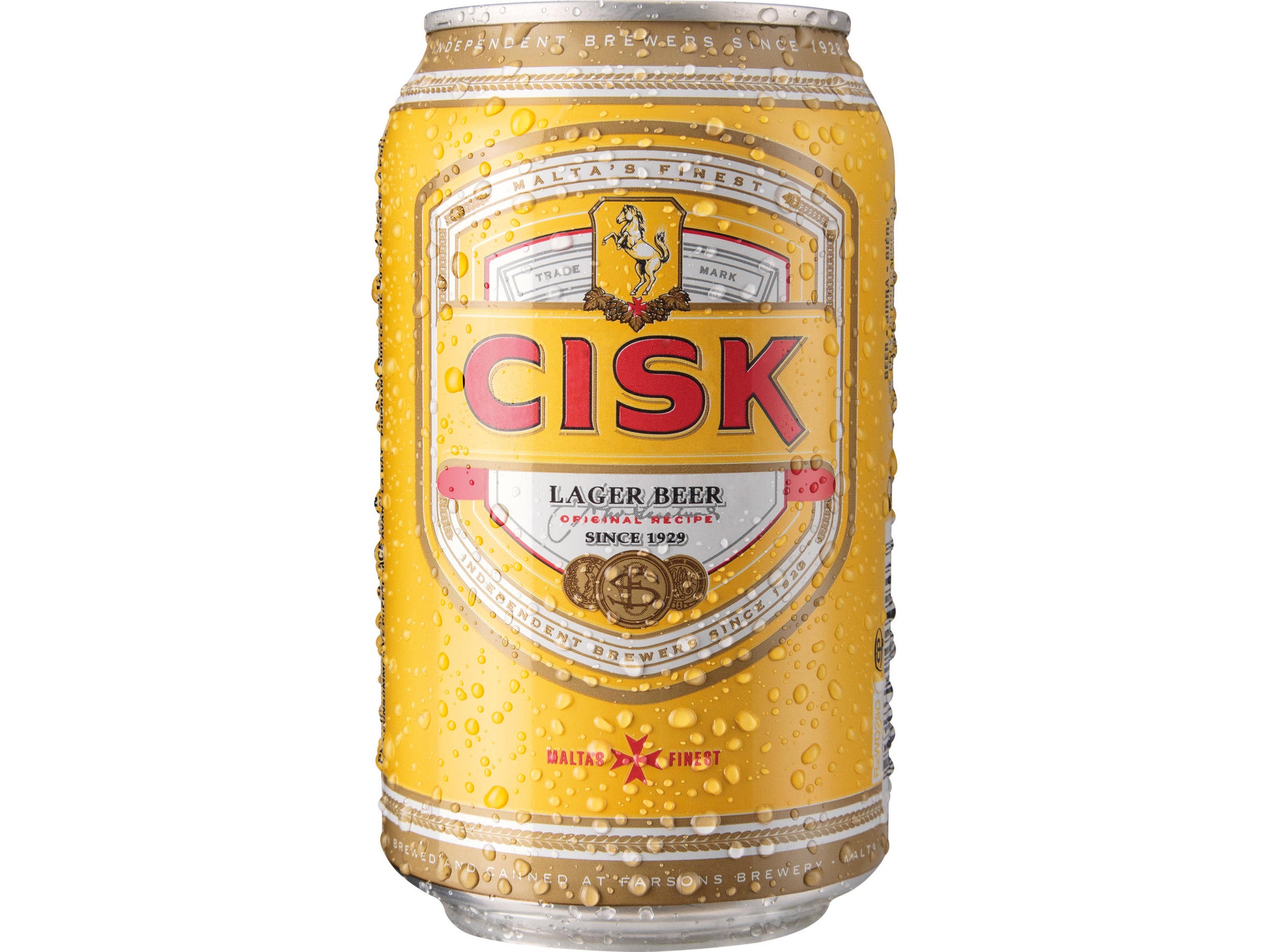 Cisk Logo Cisk Lager Beer 330ml - Shop Now - Meats & Eats