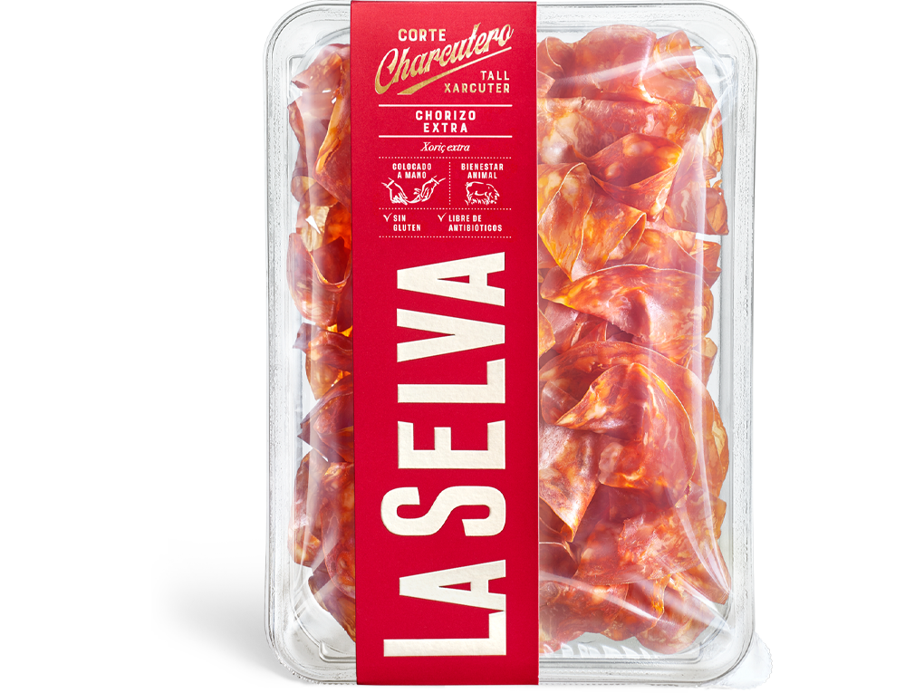 La Selva Sliced Chorizo Extra 100g