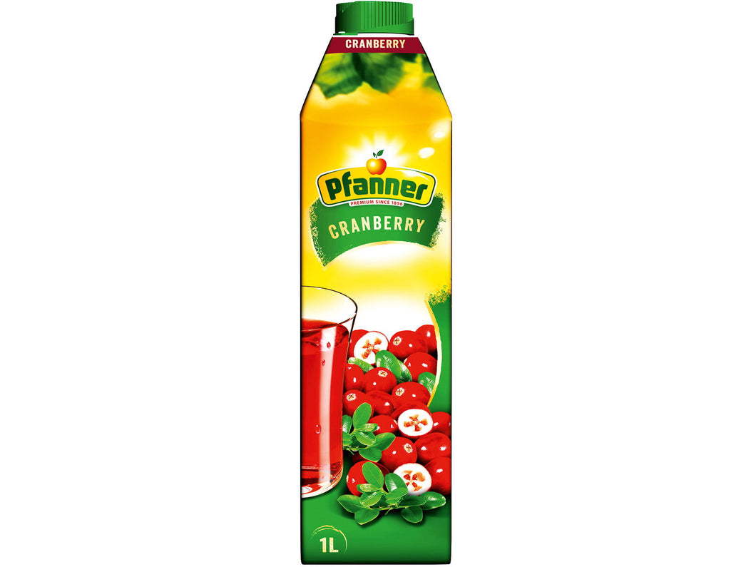 Pfanner Cranberry Juice 1L