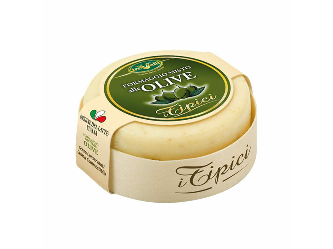TreValli Mixed Cheese with Olives 180g
