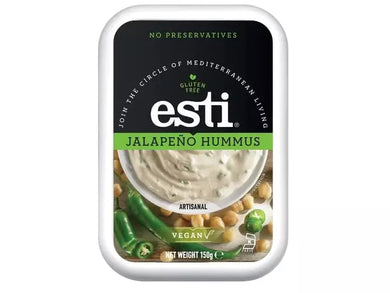 Esti Jalapeno Hummus 150g Meats & Eats