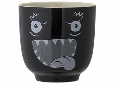 Monster Cup, Black, Stoneware Meats & Eats