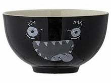Load image into Gallery viewer, Monster Bowl, Black, Stoneware Meats &amp; Eats
