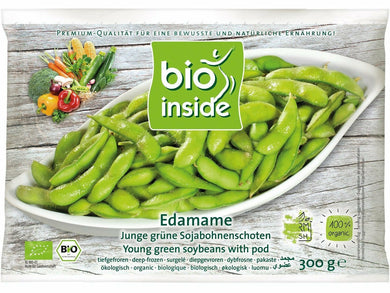Organic edamame with pod - Meats And Eats