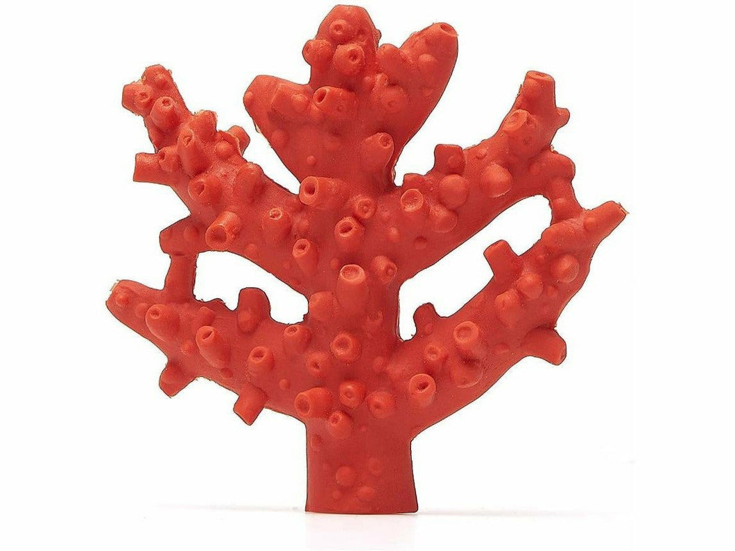 Lanco Red Coral Teether & Bath Toy - Meats And Eats