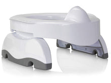 Load image into Gallery viewer, Potette Max 3-in-1 Potty Set, White Meats &amp; Eats
