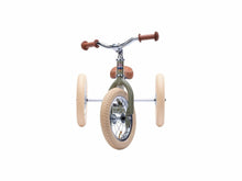 Load image into Gallery viewer, Trybike 2-in-1 Steel Balance Bike with Trike Kit, Vintage Green - Meats And Eats
