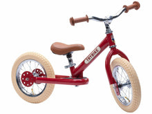 Load image into Gallery viewer, Trybike Steel Balance Bike, Vintage Red - Meats And Eats
