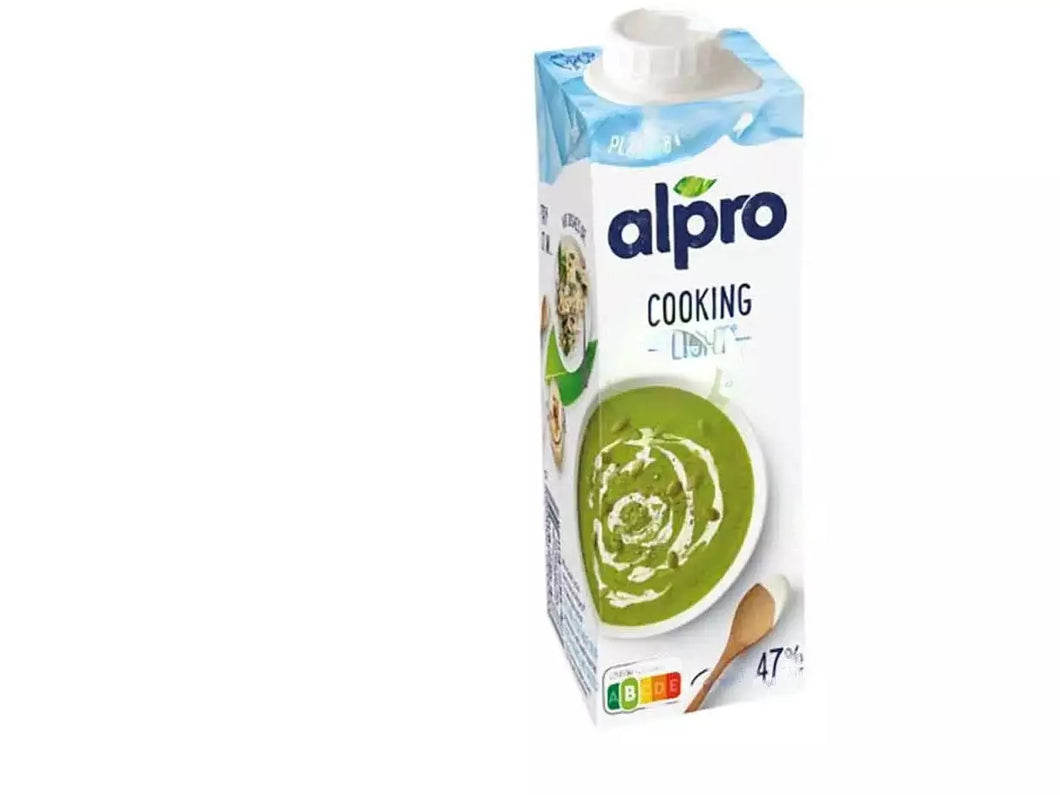 Alpro Soya Cooking Cream Light 250ml Meats & Eats