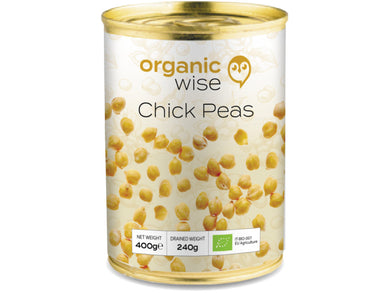 Organic Wise - Chickpeas 400g Meats & Eats