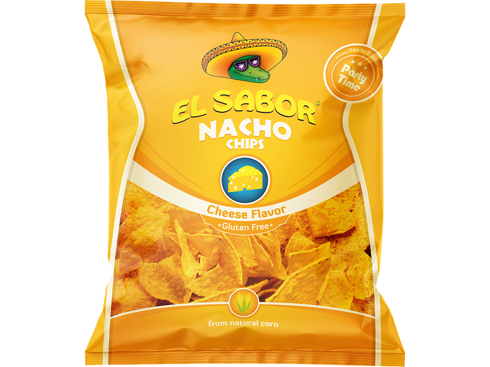 El Sabor Nacho Chips 225g