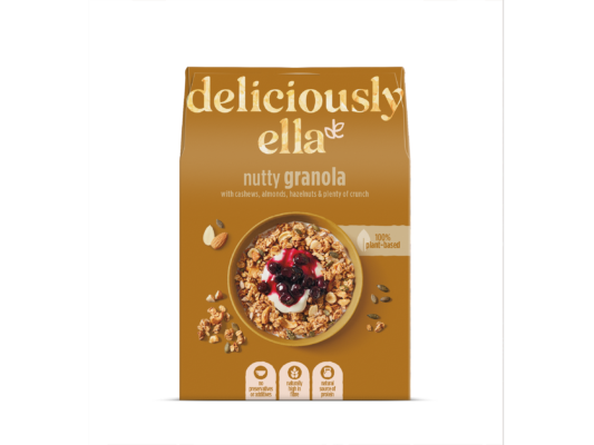Deliciously Ella nutty granola with cashews, almonds & hazelnuts - 380g Meats & Eats