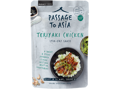 Passage to Asia Teriyaki Chicken Stir Fry Sauce 200g Meats & Eats