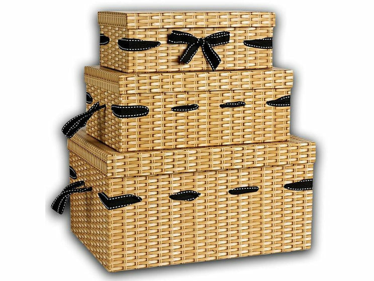 Wicker Box for Hampers - Small - Meats And Eats