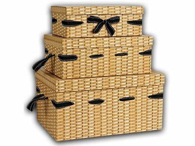 Wicker Box for Hampers - Medium - Meats And Eats