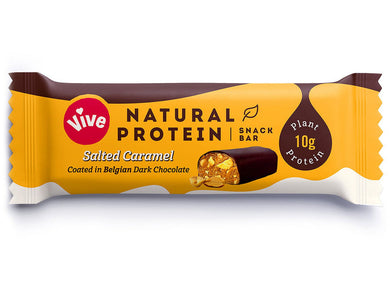 Vive Natural Protein Salted Caramel Snack Bar 49g Meats & Eats