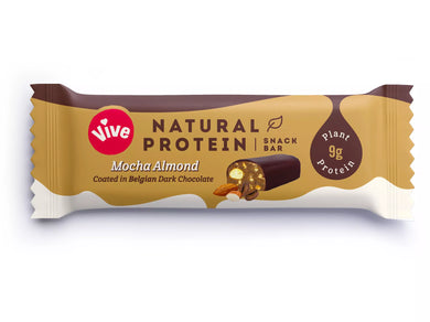 Vive Natural Protein Mocha Almond Snack Bar 49g Meats & Eats
