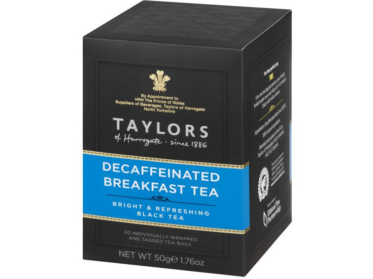 Taylors of Harrogate Decaf Breakfast Tea x20