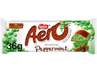 Aero Delightful Peppermint Bar 36g Meats & Eats