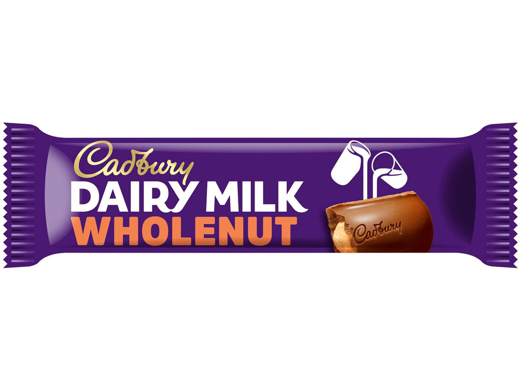 Cadbury Wholenut Chocolate Bar 45g