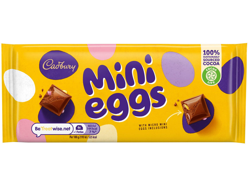 Cadbury Mini Eggs Bar 110g