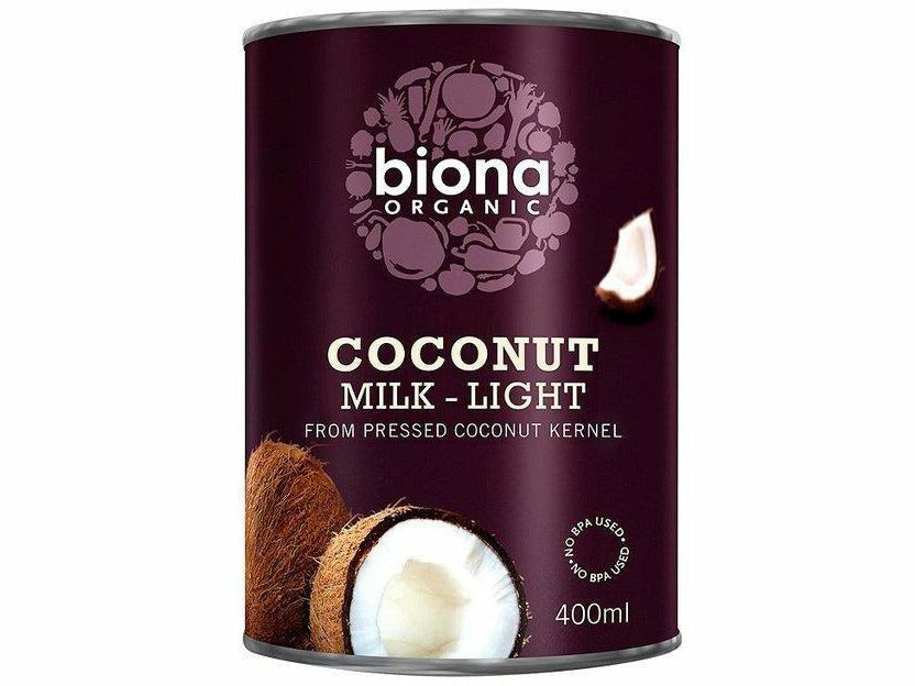 Biona Organic Coconut Milk Light 400 ml Meats & Eats