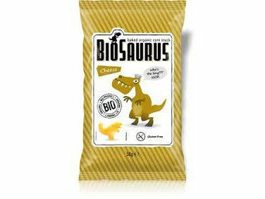 BioSaurus Organic Cheese Corn Snack 50g Meats & Eats