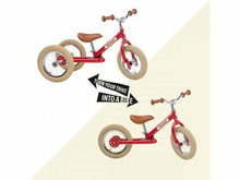 Load image into Gallery viewer, Trybike Steel Balance Bike, Vintage Red - Meats And Eats
