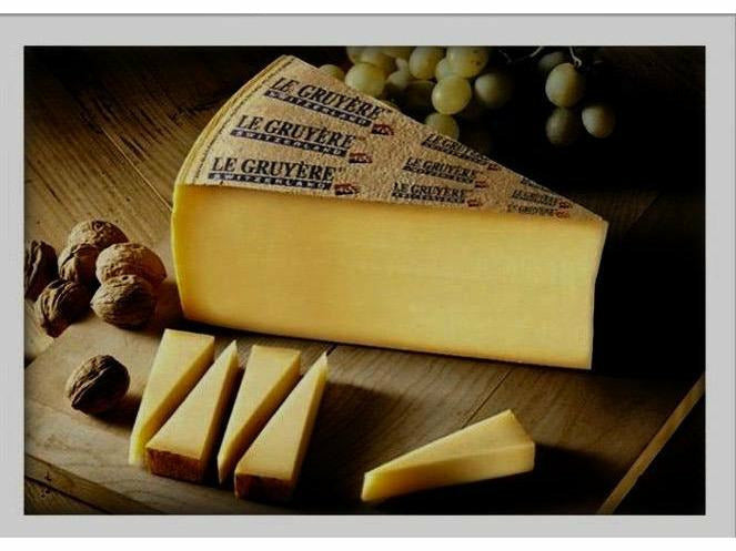 Gruyere cheese ( product varies in weight -  you get charged according to your piece) - Meats And Eats