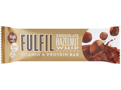 Fulfil Nutrition Vitamin & Protein Bar Chocolate Hazelnut Whip 55g Meats & Eats