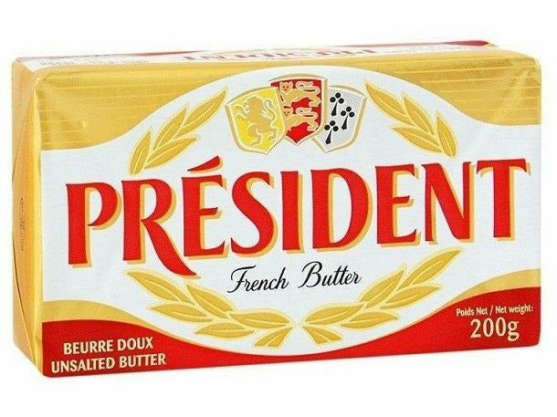President French Butter Unsalted 200g Meats & Eats