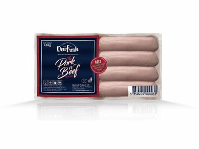 Pork & Beef 16 Sausages Dew Fresh - Meats And Eats