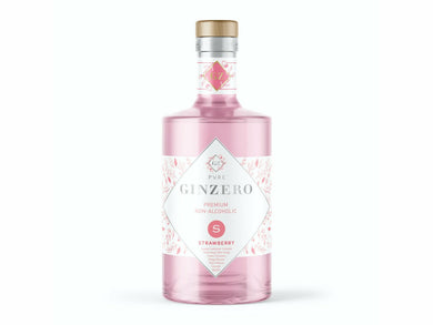 PVRE Ginzero 12 Strawberry - Non Alcoholic Gin Meats & Eats