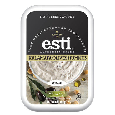Esti Kalamata Olives Hummus 150g Meats & Eats