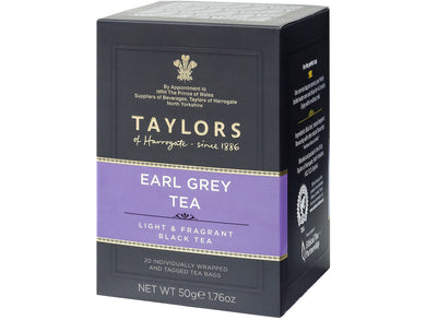 Taylors of Harrogate Earl Grey Tea x20 Meats & Eats