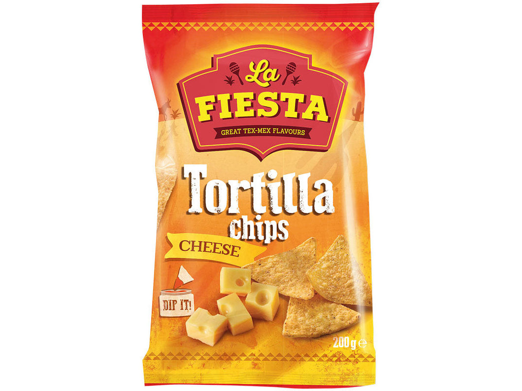La Fiesta Cheese Tortilla Chips 200g