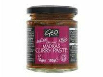 Geo Organic Paste Madras - 180g - Meats And Eats