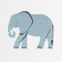 Load image into Gallery viewer, Meri Meri Elephant Napkins, x16
