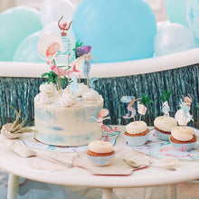 Load image into Gallery viewer, Mermaid Cupcake Kit (x 24 toppers)
