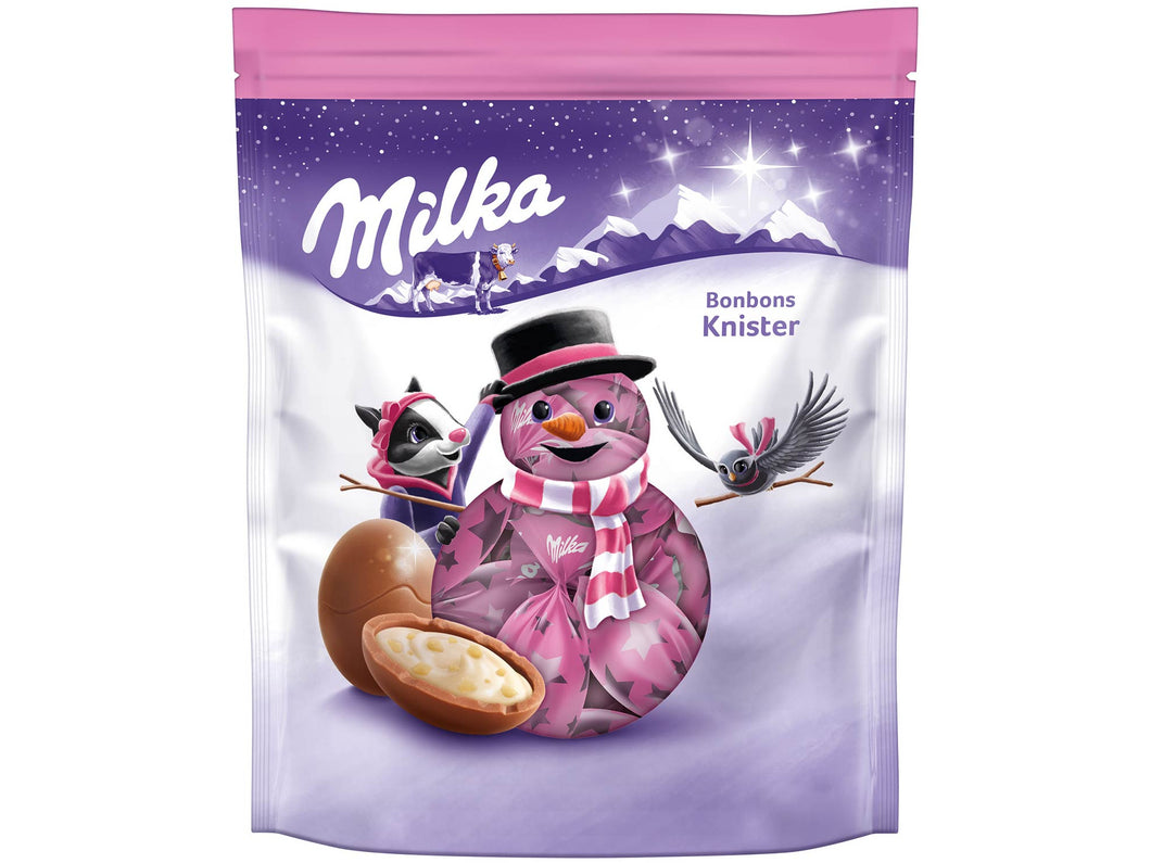 Milka - Christmas Chocolate Popping Bonbons (Knister) 86g