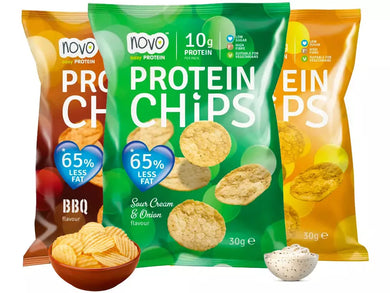 Novo Protein Chips 30g Meats & Eats