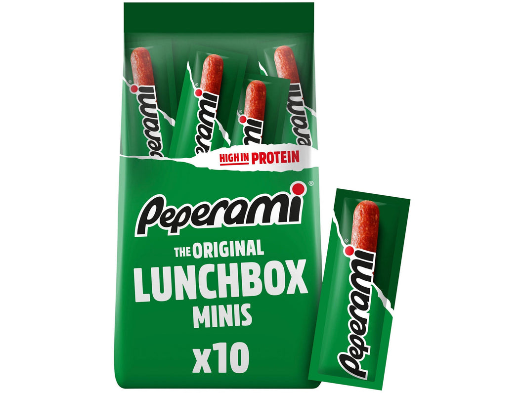 Peperami The Original Lunchbox Minis 10x10g