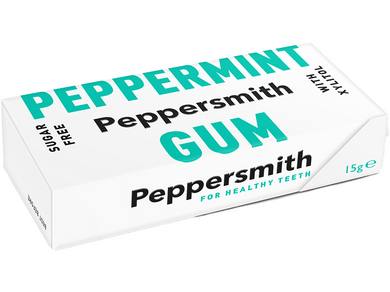 Peppersmith Sugar Free Gum 15g Meats & Eats