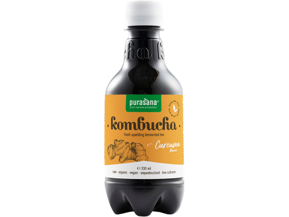 Purasana - Kombucha Curcuma Flavour 330ml