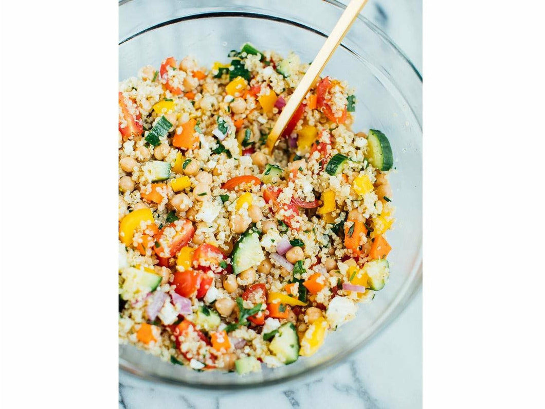 Fresh Quinoa Salad Meats & Eats