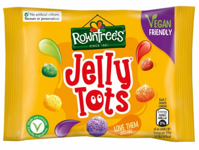 Rowntree's Jelly Tots 42g Meats & Eats