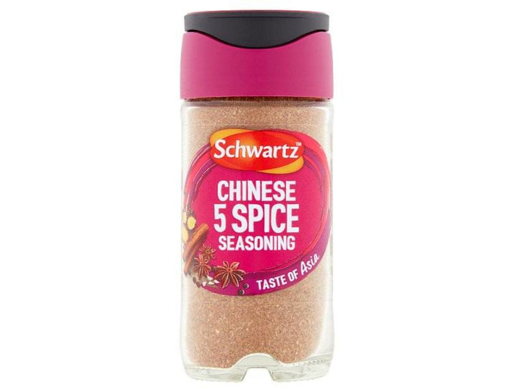 Schwartz Chinese 5 Spice Seasoning 58g Meats & Eats