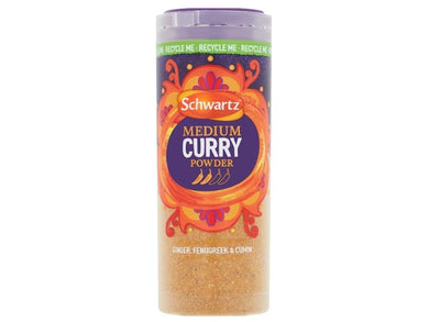 Schwartz Medium Curry Powder 90g Meats & Eats
