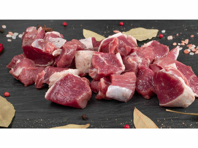 Fresh Charolais Beef Sirloin Diced 500g Meats & Eats